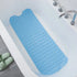 Non-Slip Bath Shower Mat Rubber Sucker Bathtub Children Blue Large 100x40cm AU - Lets Party