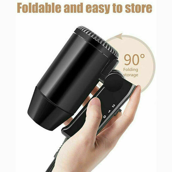 Hairdryer Portable Hair Dryer Dry 2 Speed Car Caravan Camping Travel 12V - Lets Party