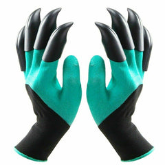 Garden Gloves with Claws Waterproof Gardening Digging Planting