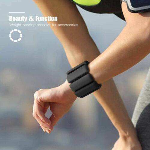 Adjustable Ankle Weights Wrist Weight Bracelet Fitness Equipment Training 1 Pair - Lets Party
