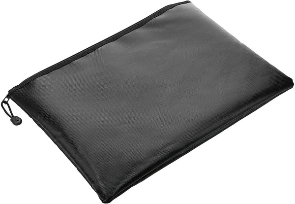 Fireproof Document Bag Silicone Coated Fiberglass Safe Money Bag Pouch Holder AU - Lets Party