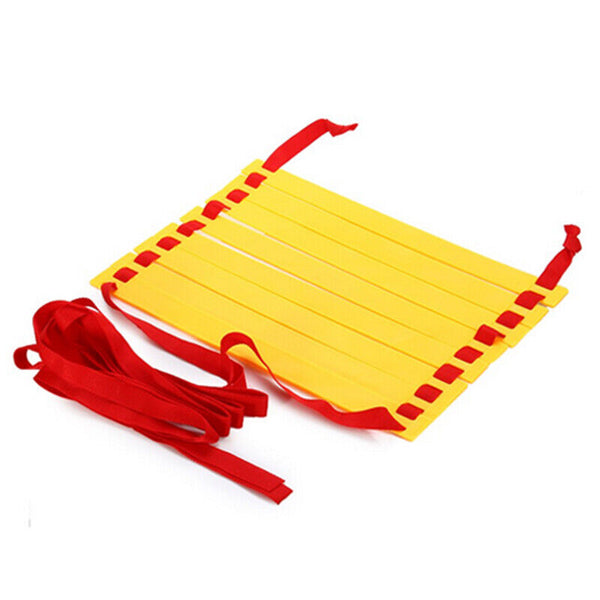 10M Agility Speed Sport Trainning Ladder Soccer Fitness Boxing 21 Rungs & Bag Gym - Lets Party
