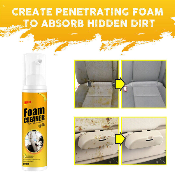 Hot Multi-purpose Car & House Foam Cleaner Cleaning Foam Cleaning Interior - Lets Party