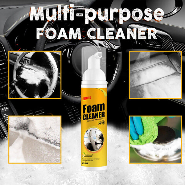 Hot Multi-purpose Car & House Foam Cleaner Cleaning Foam Cleaning Interior - Lets Party