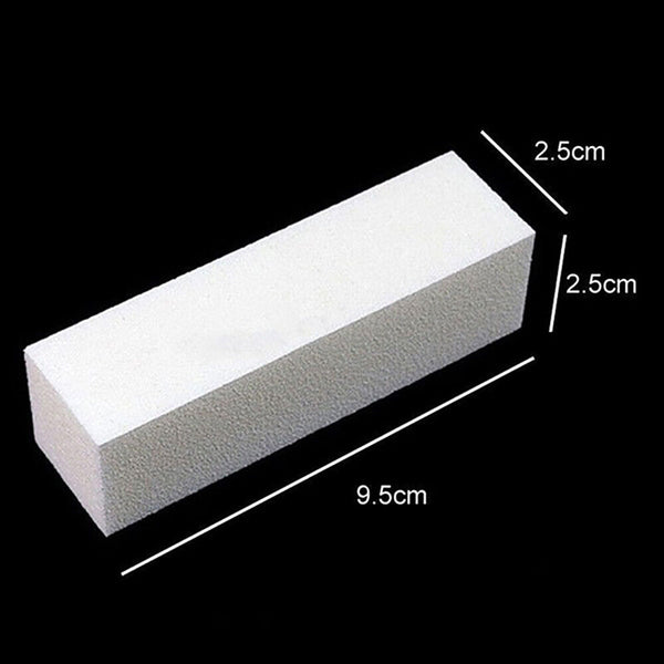 10pcs Nail File Buffer Block Sanding Sponge Acrylic Nail Art Buffing Block - Lets Party