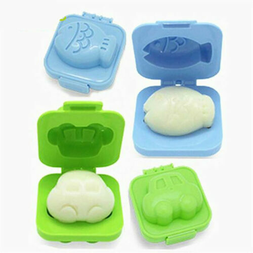 6Pcs Mold Sandwich Bento Rice Mould Sushi Maker Boiled egg Cutter Decorating - Lets Party