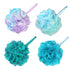 75g Mermaid Bath Shower Puff Soft Loofah Sponge Ball Body Wash Exfoliate - Lets Party