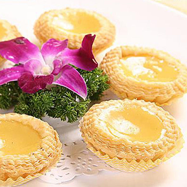 20pcs Cake Cups Baking Pie Circular Tins Mold Plate Egg Tart Mould Cupcake Tool - Lets Party