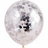 45cm Giant Clear Confetti Balloon Latex Balloons Wedding Birthday Party Balloons - Lets Party