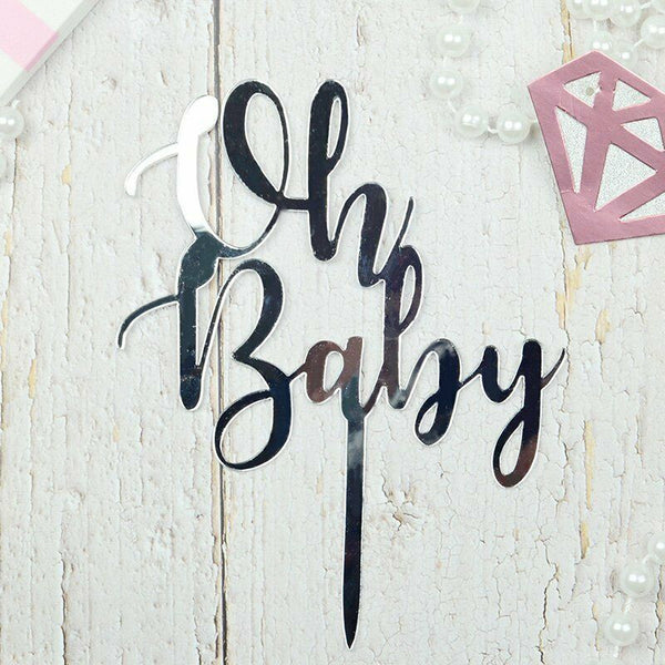 Baby Shower Balloons 1st Birthday Banner Cake Topper Gender Reveal Photo Booth - Lets Party