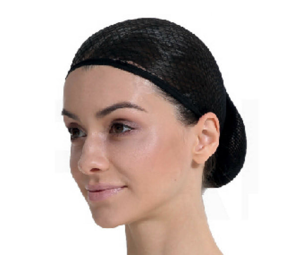 Mesh Wig Cap Hair Net Wrap Under a Wig Nude or Black Open or Closed - Lets Party