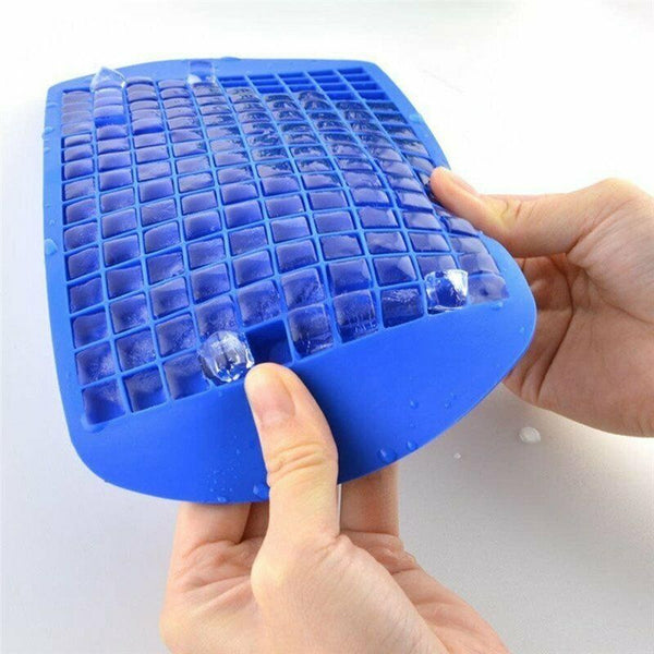 160 Silicone Mini Ice Cube Tray Frozen Cube Molds Mould Kitchen Bar Tool - Lets Party