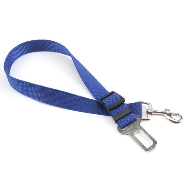 Adjustable Pet Dog Safety Car Vehicle Seat Belt Harness Lead Seatbelt 4 Colors - Lets Party