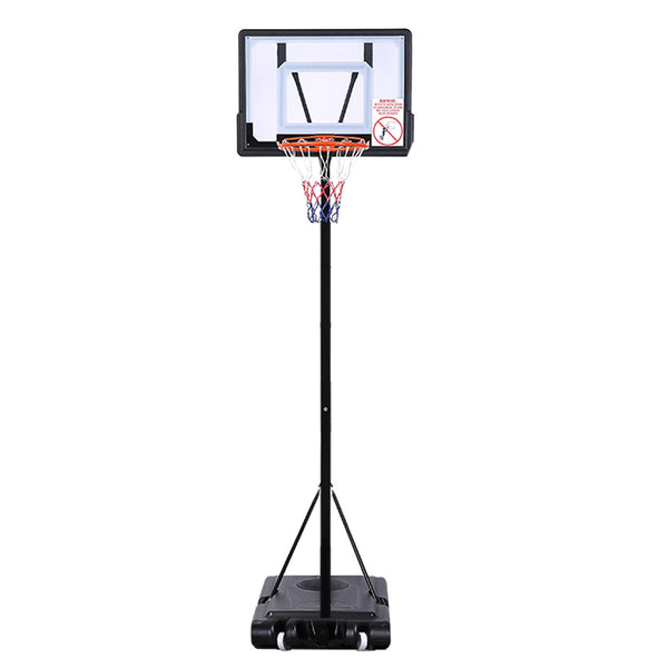 Basketball Hoop Stand Kid Rim Ring System Large Backboard Net Height Adjustable - Lets Party