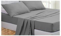 All Size 1000TC Egyptian Cotton Fitted Sheet Pillowcases Bed Set-NO FLAT SHEET