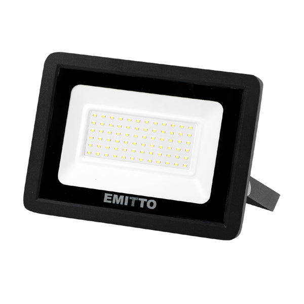 Emitto LED Flood Light 50W Outdoor Floodlights Lamp 220V-240V Cool White - Lets Party