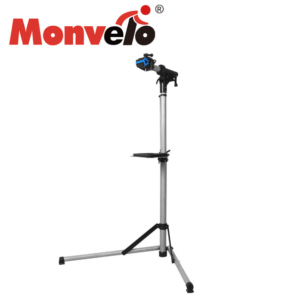 MONVELO Portable Bike Repair Stand Floor Workstand Bicycle Maintenance Max 50kg - Lets Party