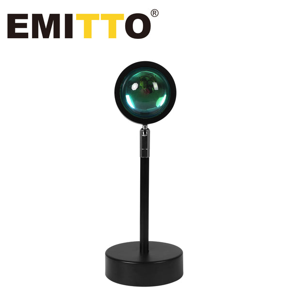 EMITTO USB Sunset Projection Lamp LED Modern Romantic Night Light Multi-colour - Lets Party