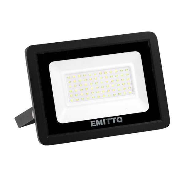 Emitto LED Flood Light 50W Outdoor Floodlights Lamp 220V-240V Cool White - Lets Party