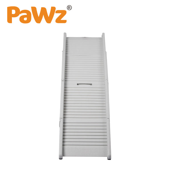 PaWz Dog Ramp For Car Suv Travel Stair Step Foldable Portable Lightweight Ladder - Lets Party