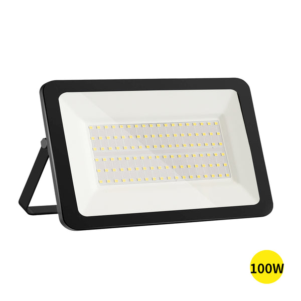 Emitto LED Flood Light 100W Outdoor Floodlights Lamp 220V-240V IP65 Cool White - Lets Party