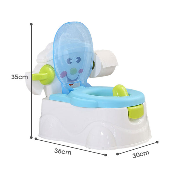 Kids Potty Trainer Seat Baby Safety Toilet Training Toddler Children Non Slip - Lets Party