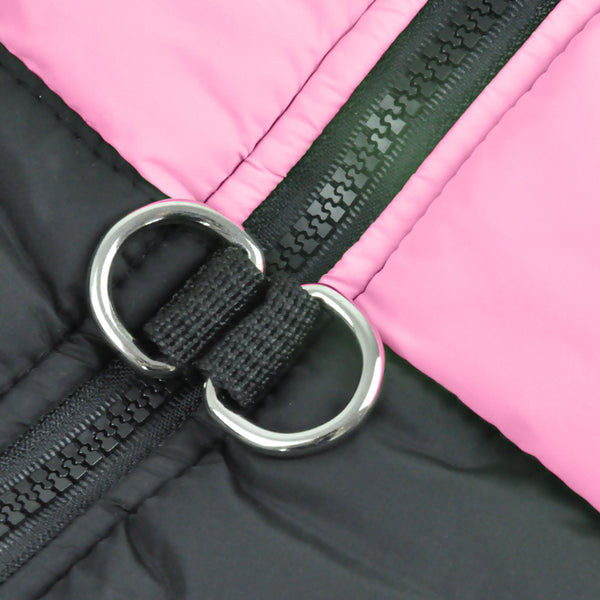 PaWz PaWz Dog Winter Jacket Padded Pet Clothes Windbreaker Vest Coat L Pink - Lets Party