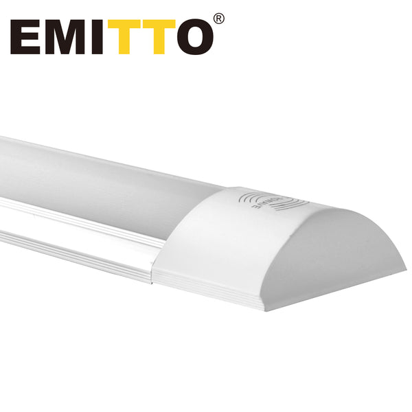 EMITTO LED Batten Light Ceiling Linear Microwave Sensor Optional Daylight 20W - Lets Party