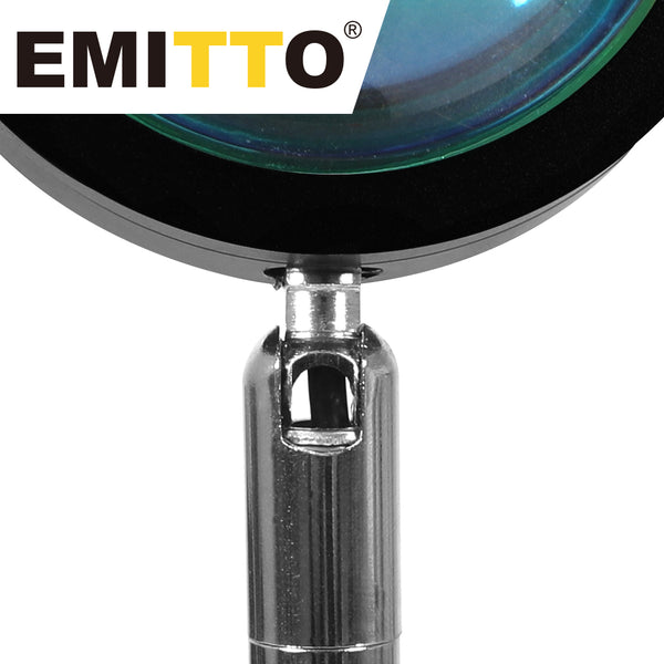 EMITTO USB Sunset Projection Lamp LED Modern Romantic Night Light Multi-colour - Lets Party