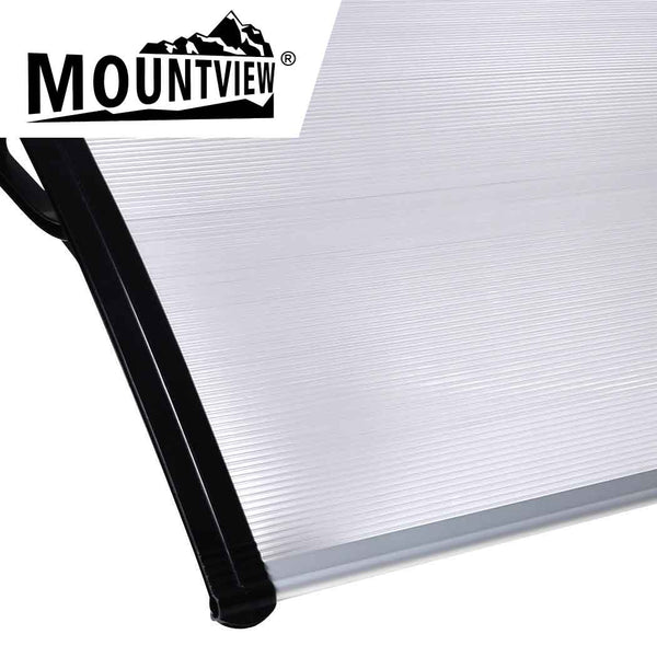 Door Window Awning Outdoor Canopy UV Patio Sun Shield Rain Cover DIY 1M X 6M - Lets Party