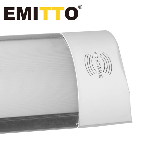 EMITTO LED Batten Light Ceiling Linear Microwave Sensor Optional Daylight 20W - Lets Party