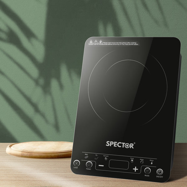 Spector Electric Induction Cooktop Touch Screen Cook Top 220V 240V Kitchen Cooker - Lets Party