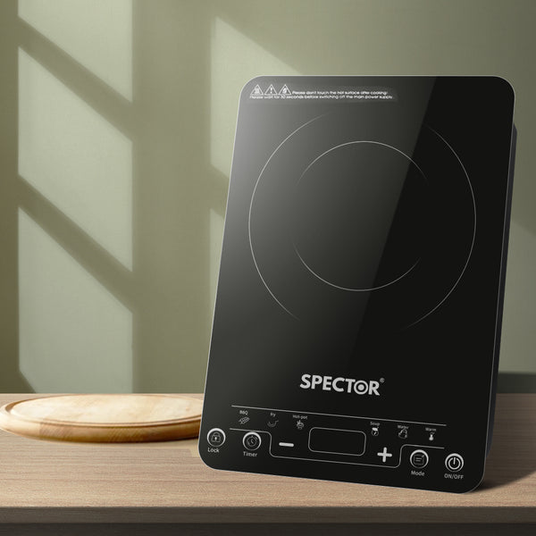 Spector Electric Induction Cooktop Touch Screen Cook Top 220V 240V Kitchen Cooker - Lets Party