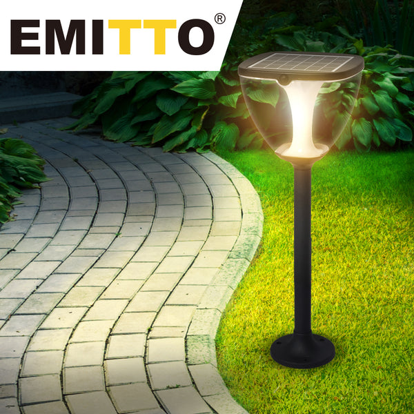 EMITTO Solar Powered LED Ground Garden Lights Path Yard Park Lawn Outdoor 60cm - Lets Party