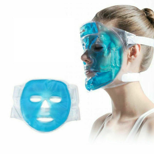 Cooling Mask Patch Hot Cold Gel Pack Beauty Relax Medical Facial Skin Care - Lets Party