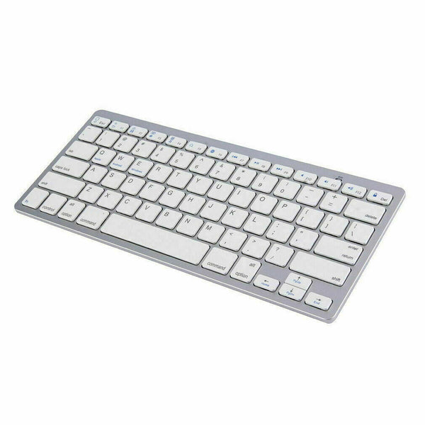 Ultra Slim Bluetooth Wireless Keyboard For Apple iPad iPhone Android Mac Windows - Lets Party