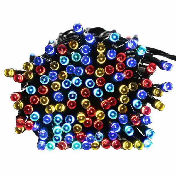 30M 300LED String Solar Powered Fairy Lights Garden Christmas Decor Multi Colour - Lets Party