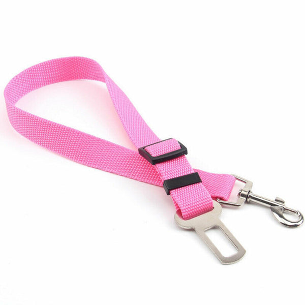 Adjustable Pet Dog Safety Car Vehicle Seat Belt Harness Lead Seatbelt 3 Colors - Lets Party