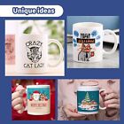 48x WHITE MUGS 11oz heat press sublimation ink -with gift box, dish washer safe