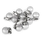 15/30X 18-32mm Hose Clamps Clip 304 Stainless Steel Adjustable Spring Pipe Fuel