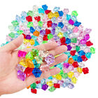 300PCS Mix Color Fake Crushed Ice Rocks Ice Cubes Acrylic Vase Fillers Ice Cube