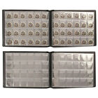 240 Coin Holder Collection Storage Album Book Collecting Money Penny Pocket Blue