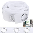 10 Meters Curtain Heading Tape With 80 Round Eyelet Rings For Curtain Blinds AUS