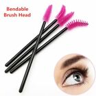 200PCS Disposable Mascara Wands Eyelash Brush Applicator Extension Spoolies AUS