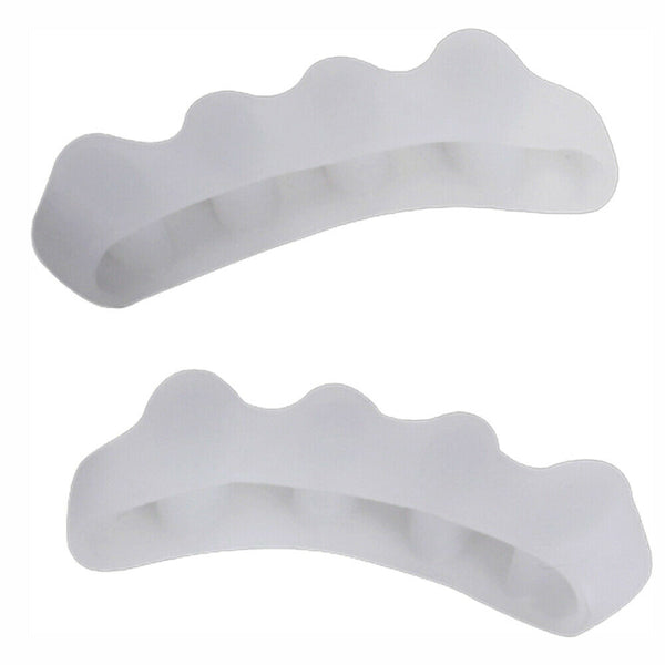 Toe Bunion Gel Separator Straightener Silicone Corrector Relief Pain Spacer - Lets Party