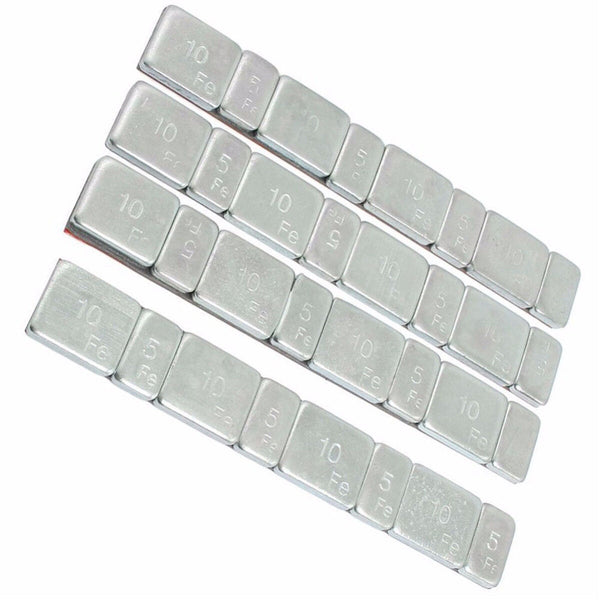 16 Strip Wheel Balance Weights Stick-On Stronger Car Motorbike Boat Weight 5/10g