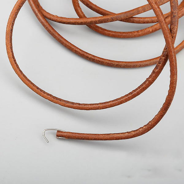 Leather Treadle Belt Replacement Parts With Hook For Singer Sewing Machine 180CM