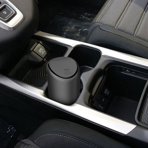 Auto Car Trash Garbage Dust Bin Storage Can Box Container Mini Waste Holder