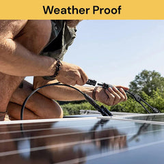 1/2 Pairs Solar Y Connector Cable Plug Inline Solar Panel IP67 30A 2 Connection