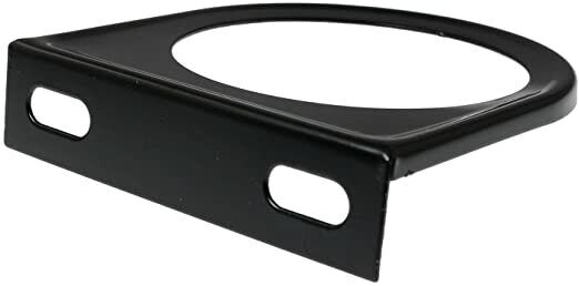 2PCS 52mm Black Single Hole Gauge Meter Dash Pod Mount Holder Bracket Face Panel